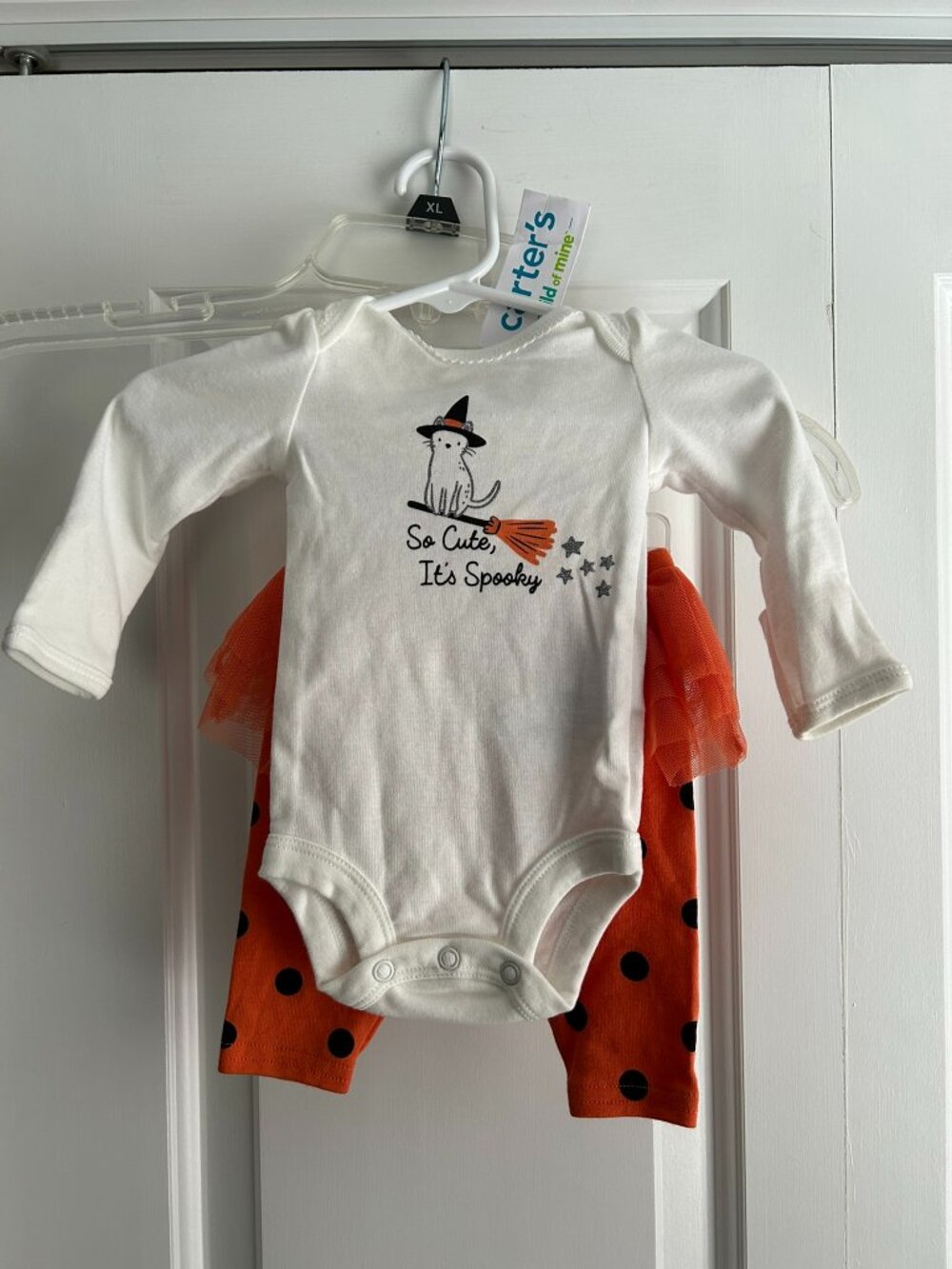 Child of Mine (Carters) Newborn Baby Girl Halloween 2-Piece Outfit